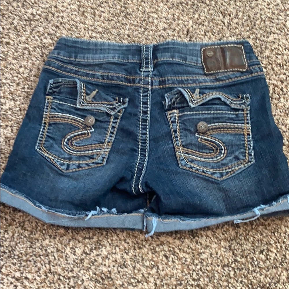 Silver shorts